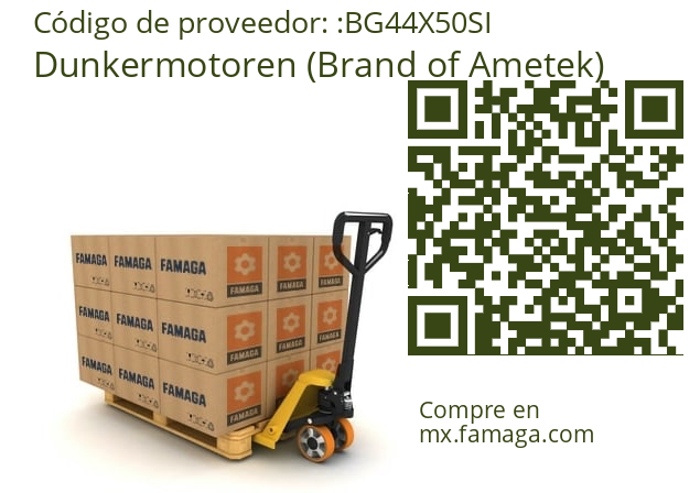   Dunkermotoren (Brand of Ametek) BG44X50SI