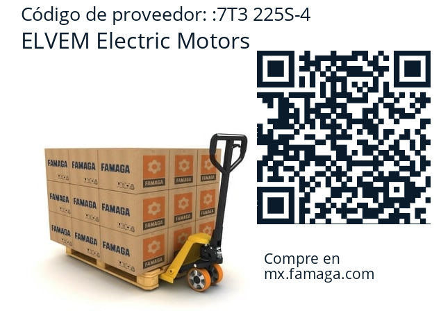   ELVEM Electric Motors 7T3 225S-4