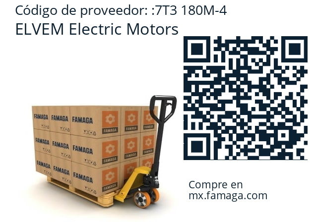   ELVEM Electric Motors 7T3 180M-4